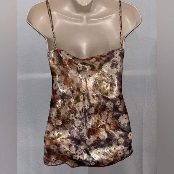 Club Monaco Floral Cami, Size Large, NWT - Picture 2 of 3
